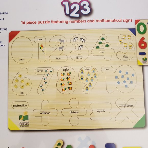 Learning Journey Lift & Learn 123 Number Puzzle - Picture 15 of 15